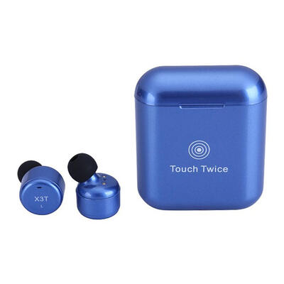 

TWS X3T Wireless Bluetooth 42 Touch Control In-ear Earphone wCharger Box