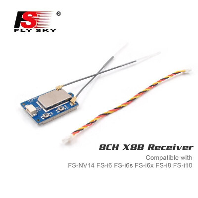 

Flysky FS-X8B Receiver 8CH 24G i-BusPPM Receiver for FS-Nirvana FS-NV14 FS-i6 FS-i6s FS-i6x FS-i8 FS-i10 Transmitter RC Quadcopt