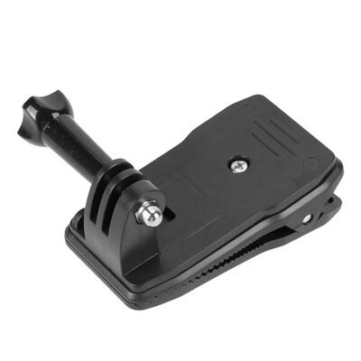 

360° Rotatable Multi-functional Backpack Clip with Screw for GoPro 4 3 3
