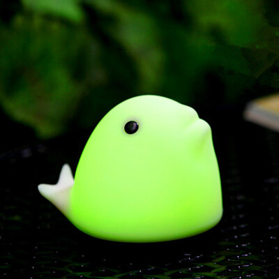 

〖Follure〗LED Charging Colorful Room Dolphin Night Light Romantic Decor-Touch Sensor