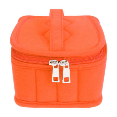 

16grids Essential Oil Bottle Holder Handbag Women Velvet Storage Organizer