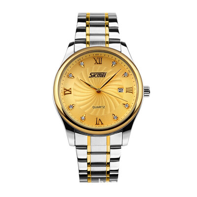 

Best selling explosion business waterproof casual quartz watch mens student watch 9101