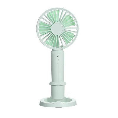 

Mini Portable USB Rechargeable Aromatherapy Handheld Electric Fan Phone Holder