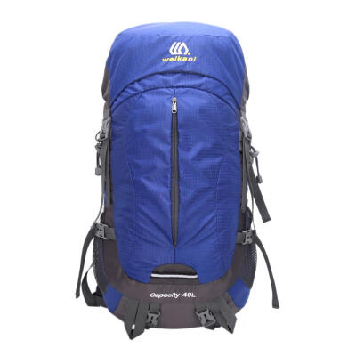 

Outdoor 40L Mountaineering Bag Nylon Rain Cover Hiking Windproof Backpack