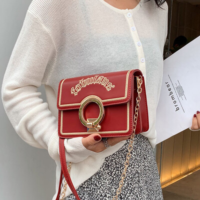 

Small fresh fairy small bag female 2019 autumn new wave Korean version of the wild single shoulder Messenger bag chic chain bag