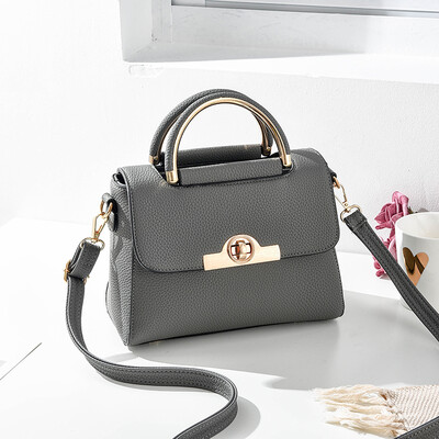 

Fashionable handbag of Korean version in spring style simple handbag with one shoulder&one shoulder