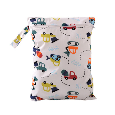 

Baby Diaper Bags Character Print Changing Wet Bag Baby Cloth Diapers