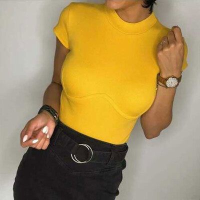 

Women Short Sleeve T Shirts Fashion Ladies Summer Casual Blouse Tops Shirt
