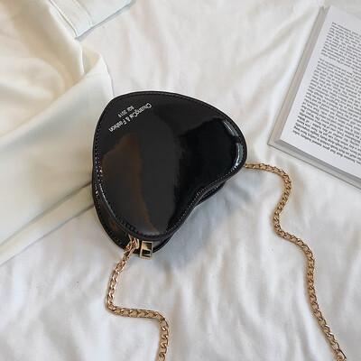 

Lingge chain bag handbag 2019 Korean version of the shoulder Messenger bag patent leather mini lock small square bag small fragrance bag