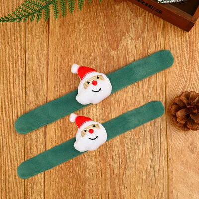 

Siaonvr Christmas Clap Ring Clap Bracelet Christmas Bracelet Childrens Gift 2Pcs