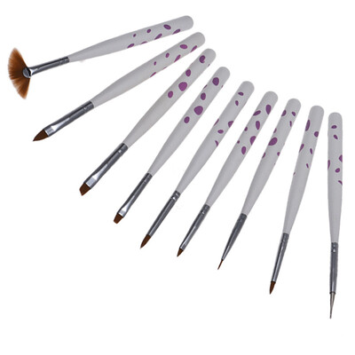 

Toponeto 9Pcs Nail Art Designer Pen Nail Tools
