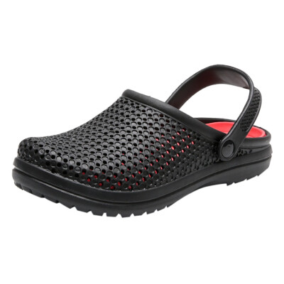 

Sandals Men shoes 2019 Mens Summer Hole Shoes Sandals Breathable Casual Outdoor Non-Slip Fashion Sandals Beach Slipper