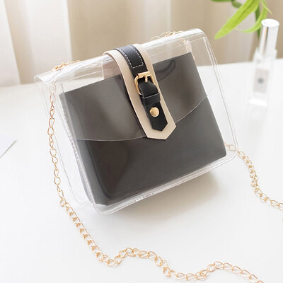 

Tailored Fashion Lady Shoulders Jelly Package Handbag Purse Mobile Phone Messenger Bag