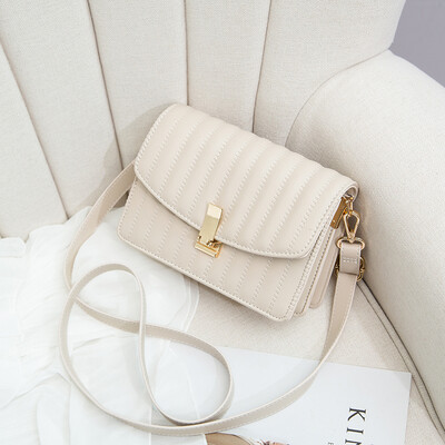 

Summer on the new small lady bag fashion trend of inclined bag chic simple one-shoulder small square bag