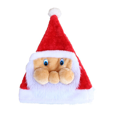 

〖Follure〗New Christmas Holiday Stars Print Xmas Cap For Santa Claus Gifts Nonwoven Cap