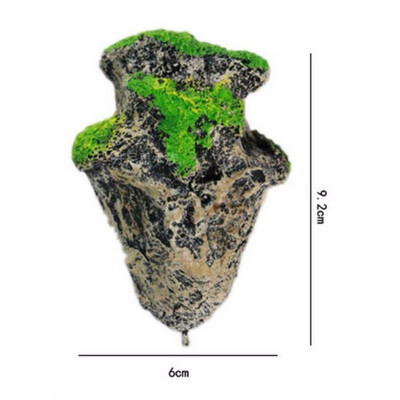

Moss flying Rock aquatic ornament Landscape Aquarium Artificial Floating Pumice Suspended Stone Fish Tank acuarios Decoration