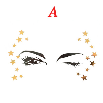 

〖Follure〗Face Gems Adhesive Glitter Jewel Tattoo Wedding Festival Rave Party Body Make Up