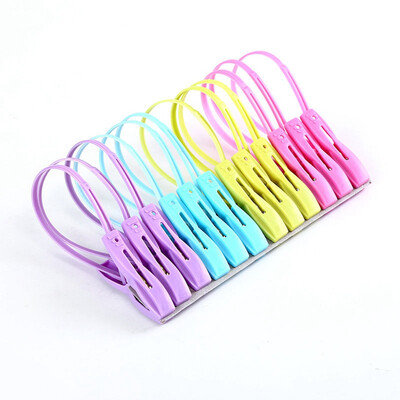 

12pcs lot Household Food Storage Sealing Bag Clips Sealer Clamp Food Bag Clips Kitchen Tools Close Clip Seal