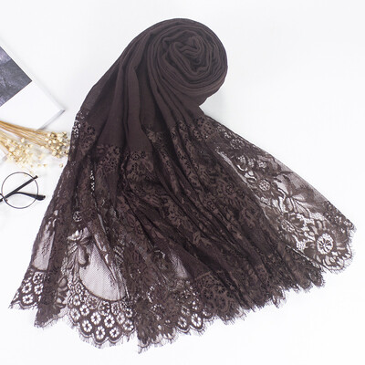 

Autumn&winter retro wild Korean scarf cotton&linen lace 2017 autumn&winter scarf Yiwu factory wholesale