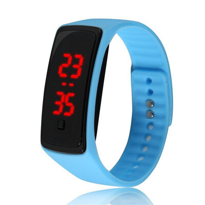 

V5 Fashion LED Digital Watch Children Silicone Wristwatch