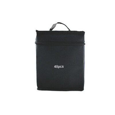

Toponeto High Capacity Canvas Draw Mark Pencil Case Storage Bag 24303640486080 Pcs