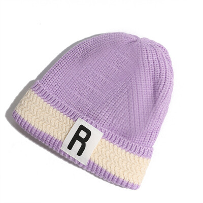 

Hat womens autumn&winter net red with knitted hat cloth protective ear warm hair hat student couple hat male tide