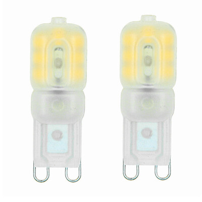 

Sencart G9 3W LED Dimmable Light with Cream PC Cover 14 x 2835 SMD Bulb AC220 - 240V 2PCS