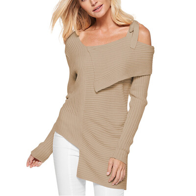 

Starmoon Womens Fashion Bow Sling Solid Color Long Sleeve Blouse Shirt