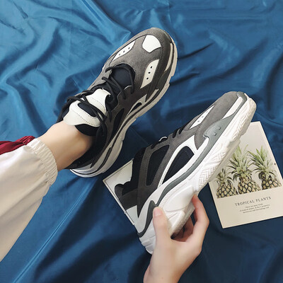 

Autumn mens shoes sports&leisure Korean version of the trend of the network red tide shoes wild old man bear summer shoes