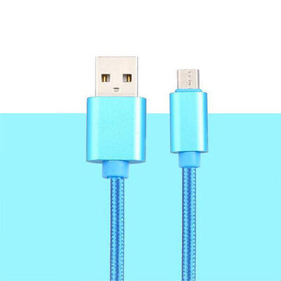 

Portable Type-C Nylon Braided Data Line Practical Fast Charging Cable For Android Mobile Phone