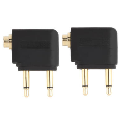 

35mm Jack Audio Adapter for Airline Airplane Travel Earphone Headphone