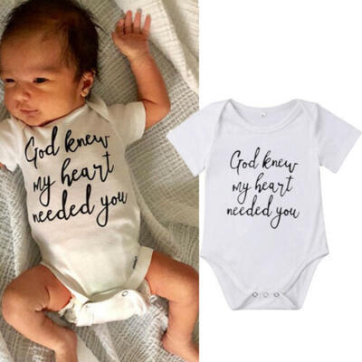 

Newborn Infant Baby Boy Girl Kids Cotton Romper Jumpsuit Bodysuit Clothes Outfit
