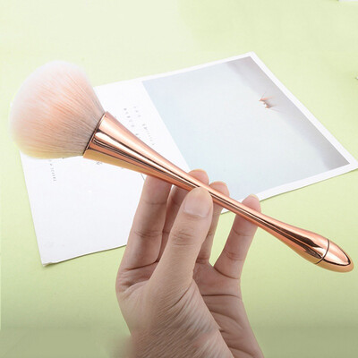 

Gobestart Rose Gold Powder Blush Brush Professional Make Up Brush Large Cosmetic Face Cont