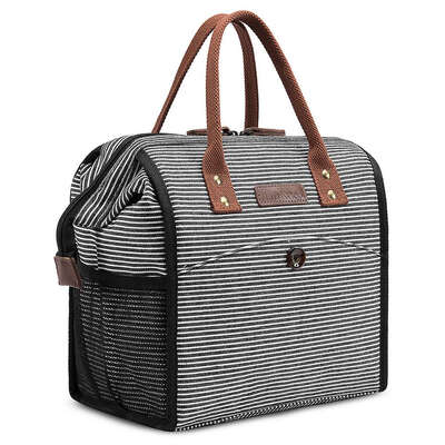 

Insulated Lunch Bag Thermal Cooler Bag For School Work Picnic Hiking Fishing Drink Food Holder Snacks