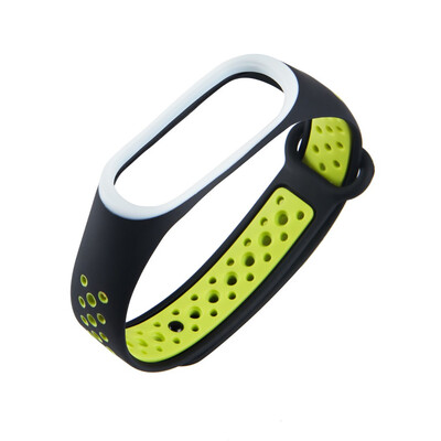 

ECSEM Silicone Strap for Xiaomi Mi Band 4 Smartwatch Breathable Sport Wristband Accessoy for Xiaomi Mi Band 43 Fitness Trackers