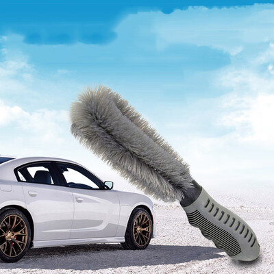 

Tailored Car wheel special cleaning brush single head wheel antifreeze handle wash tools