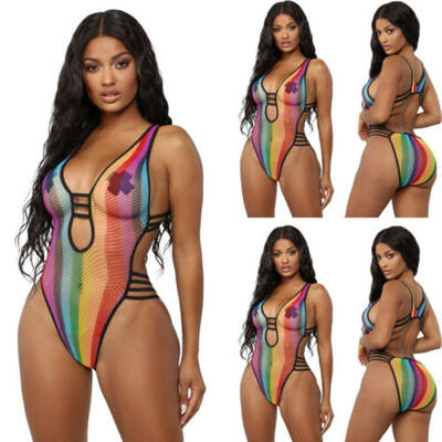 

Brazilian Sexy Women One-Piece Swimsuit Bikini Set Bandage Monokini Swimwear