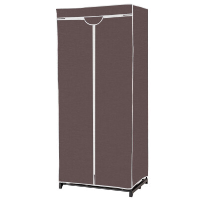 

Non-woven Fabric Wardrobe Storage Portable Clothes Closet-Brown