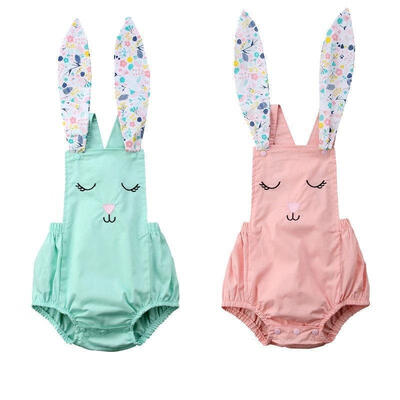 

Cute Newborn Infant Baby Girls Boys Bunny Romper Bodysuit Jumpsuit Clothes Outfits 0-18M
