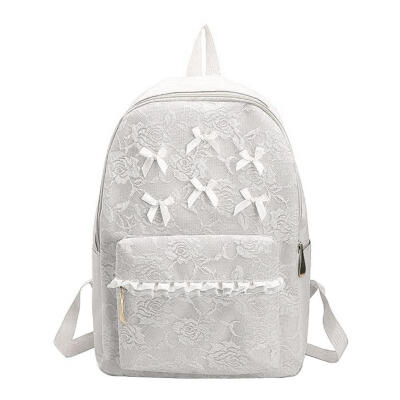 

Women Fashion School Students Lace High-Capacity Bags Backpacks