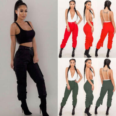 

UK Seller Women Military Combat Trousers Ladies Cargo Pants & Girl Army Trousers