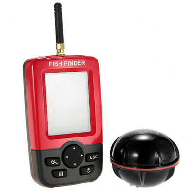 

Portable Fish Finders Muddy Water Fishing Tools Echo Detection Wireless Fishing Sensor LCD Backlit Screen Display