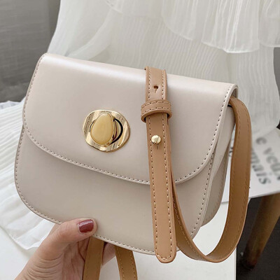

Tailored Womens Fashion Solid Color Bag Temperament Shoulder Bag Commuter Crossbody Bag