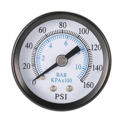 

Portable 0-160psi 0-10bar Pressure Gauge Air Compressor Hydraulic Vacuum Gauge Manometer Pressure Tester
