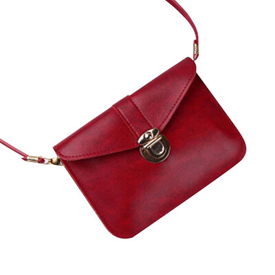 

Luxury hasp Leather Shoulder Bag For Women Fashion Mini Messenger Handbags Female Casual Flap Bag Solid Crossbody Bags