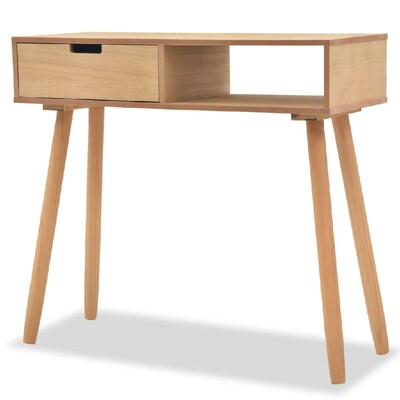

Console Table Solid Pinewood 315"x118"x283" Brown