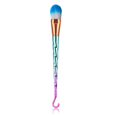 

Gobestart 1 Pcs Makeup Brush Facial Mask Fan Brush Cosmetics Blending Brush Tool