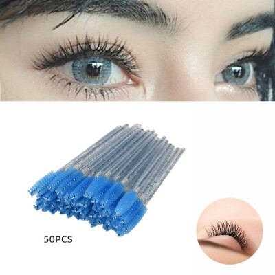 

Gobestart Disposable Silicone Mascara Eyelash Wands Extension Brushes Makeup Tool Makeup