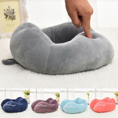 

US Memory Foam U Shaped Travel Pillow Neck Support Rest Airplane Cushion