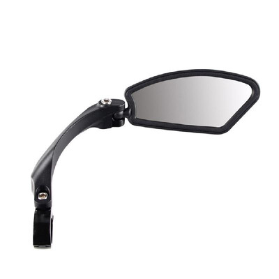 

Hafny Handiness Firmness Adjustable Collapsible Stainless Steel Mirror Mountain Bike Rearview Mirror
